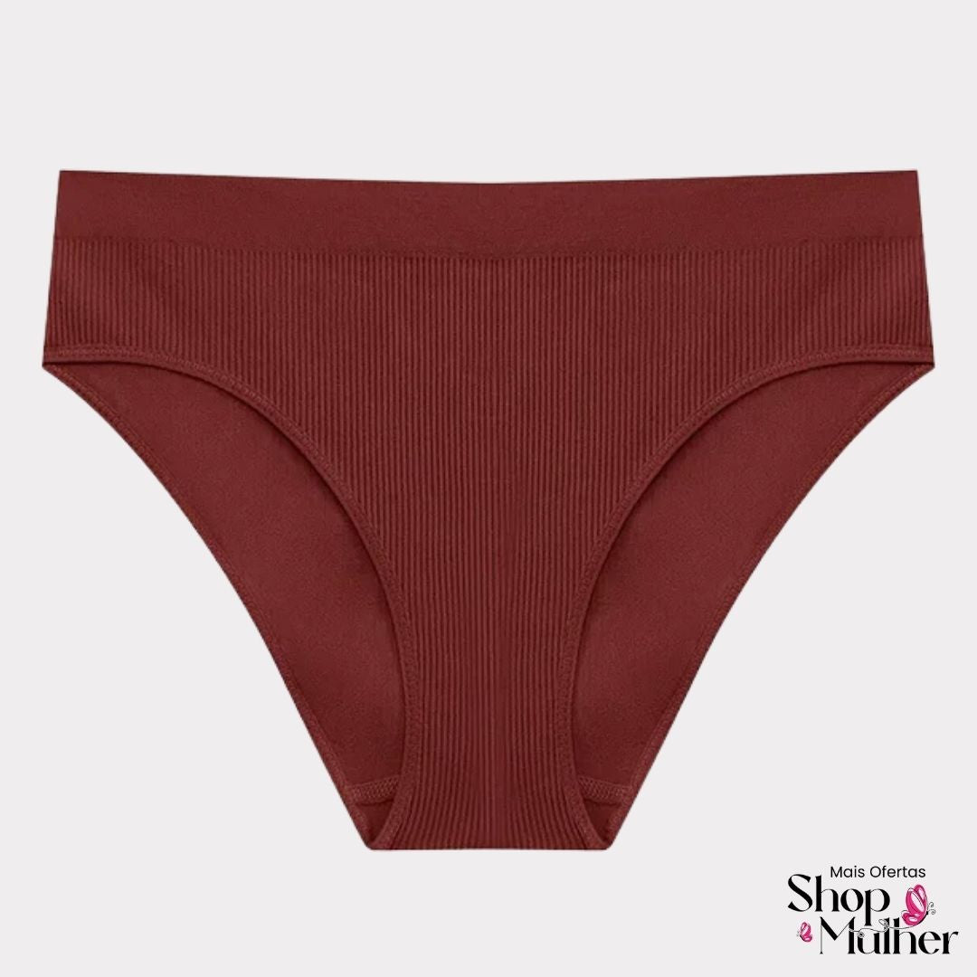 [LANÇAMENTO! PROMOÇÃO COMPRE 3 E LEVE 6] Calcinhas FlexiFit Tanga® Cós Médio - FRETE GRÁTIS
