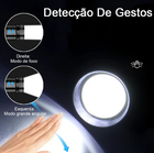 Lanterna de Cabeça LED com Sensor Exclusiva - Recarregável USB 500m miniatura 8