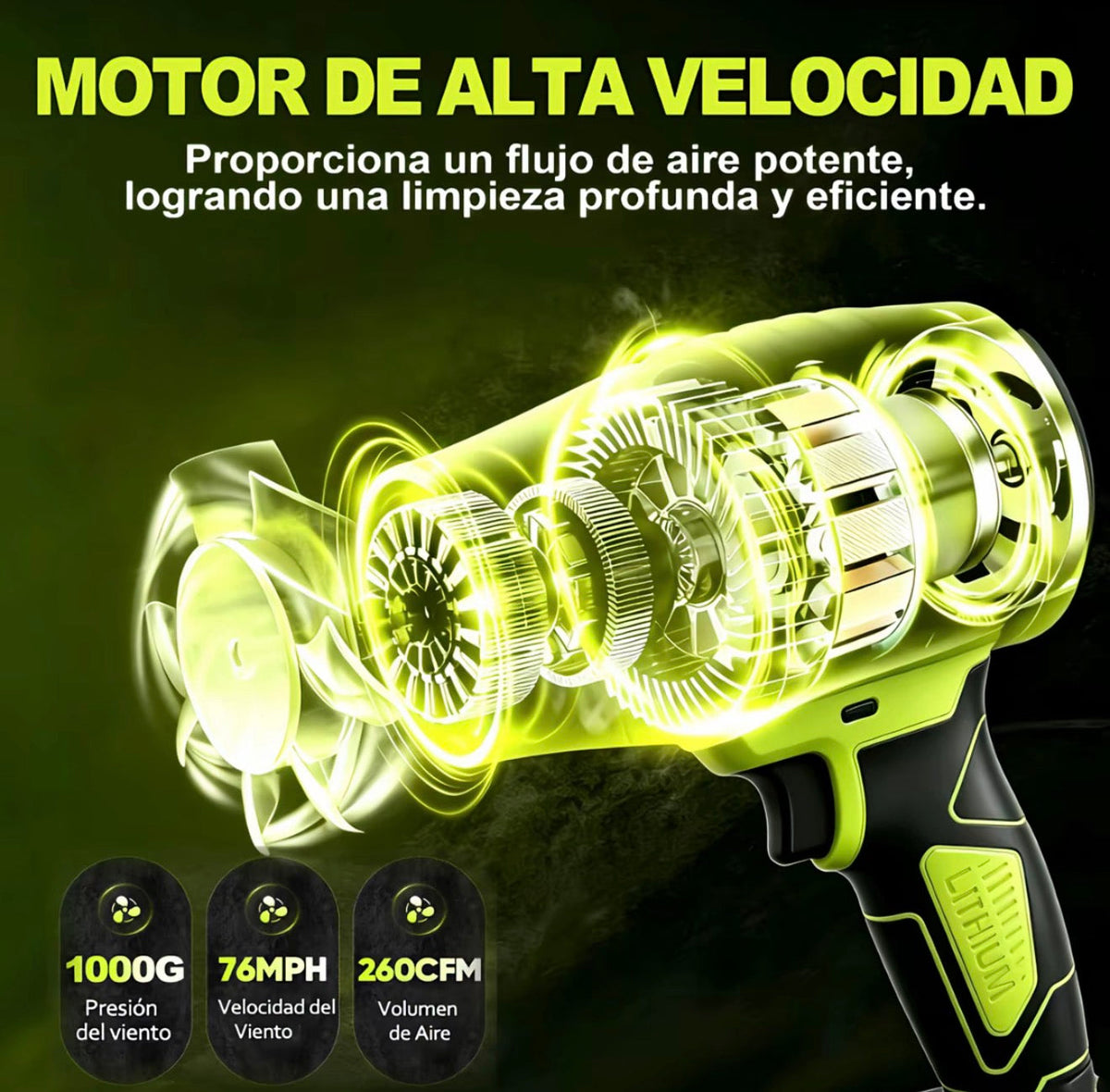 SEESE Pro™ 2.0 Soprador Turbo Dry 150.000 RPM - O Mais Potente da Categoria