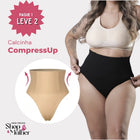 [PAGUE 1 LEVE 2] Calcinha Modeladora CompressUp com Barbatanas! miniatura 1